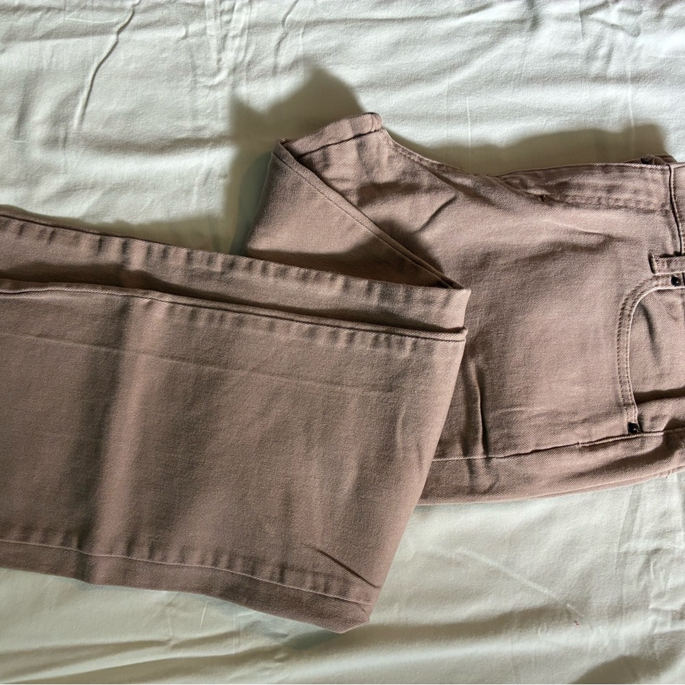 Lee Women's Straight Leg Jeans - Tan